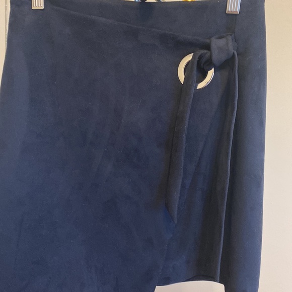 LOFT women swede a-line skirt - Picture 3 of 11